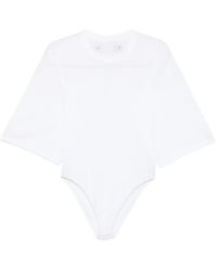 B1ARCHIVE - Wide-Sleeve T-Shirt Bodysuit - Lyst