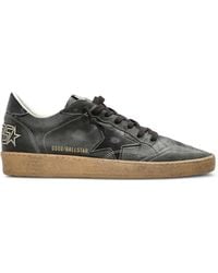 Golden Goose - Ball Star Distressed-Effect Sneakers - Lyst