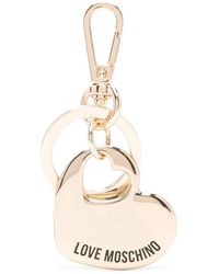 Love Moschino - Cut-out Heart-shaped Keyring - Lyst
