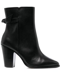 Alexandre Birman - 95mm Pointed-toe Leather Ankle Boots - Lyst
