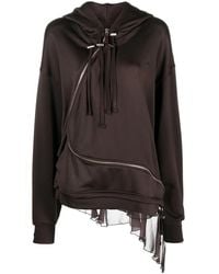 DIESEL - F-Banazip Asymmetric Hoodie - Lyst