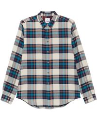 Paul Smith - Camicia A Quadri - Lyst