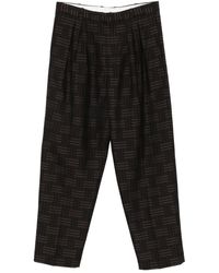 KENZO - Weave' Pleated Tailored Pant - Lyst