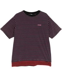 we11done - Striped T-Shirt - Lyst