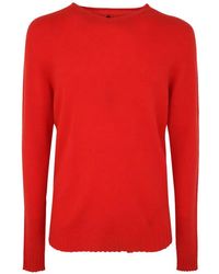 MD75 - Crew neck cashmere sweater - Lyst