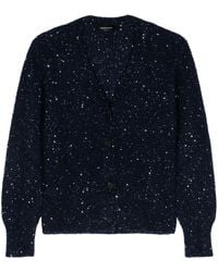 Fabiana Filippi - Sequin Embellished Cardigan - Lyst