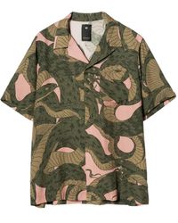 Maharishi - プリント ショートスリーブシャツ - Lyst