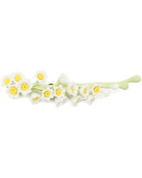 Jennifer Behr - Lily Floral-Embellished Hair Clip - Lyst