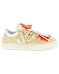 Off-White c/o Virgil Abloh - Two-Tone Low Top Sneakers - Lyst