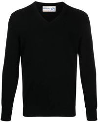 Ballantyne - V-Neck Cashmere Jumper - Lyst