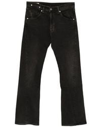 Levi's - Logo-Patch Straight-Leg Jeans - Lyst