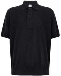 Eleventy - Polo Con Botones Y Manga Corta - Lyst