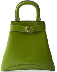 Prada - レザーハンドバッグ - Lyst