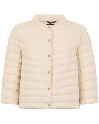 Moorer - Gesteppte Jacke Mit Knöpfen - Lyst