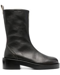 Courreges - 55mm Leather Ankle Boots - Lyst