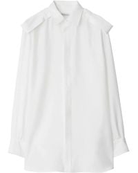 Burberry - Crisp Cotton Shirt - Lyst