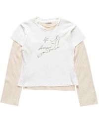 Acne Studios - Sudadera Con Estampado Gráfico - Lyst