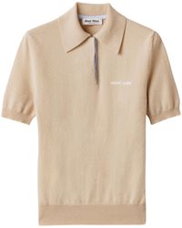 Miu Miu - Polo de cachemira - Lyst