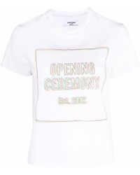 Opening Ceremony - T-Shirt mit Logo-Print - Lyst