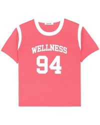 Sporty & Rich - Slogan-Print Cotton T-Shirt - Lyst