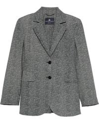 Ermanno Scervino - Blazer Con Motivo De Espiga - Lyst