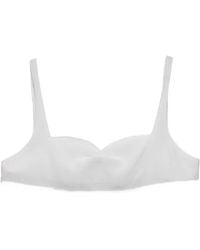 Prada - Crepe De Chine Top - Lyst