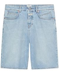 Closed - Pantalones Vaqueros Cortos Jenica Con Bolsillo De Parche - Lyst