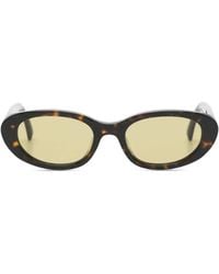 Patrizia Pepe - Oval-Frame Sunglasses - Lyst