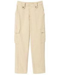 Twinset - Pantalon En Sergé À Poches Cargo - Lyst