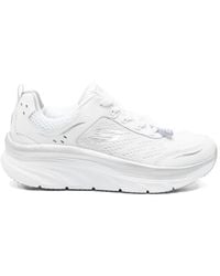 Skechers - D'Lux Wlker Infinite Motion Lace-Up Sneakers - Lyst