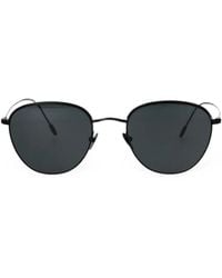 Giorgio Armani - Round-Frame Sunglasses - Lyst