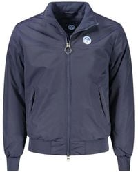 North Sails - Sailor Logo-Patch Zip-Up Jacket - Lyst