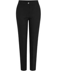Marella - Emme Button-Fastening Tailored Trousers - Lyst