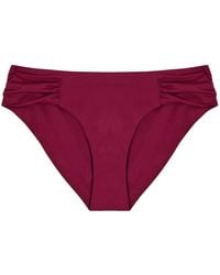 Away That Day - Naxos Ruched Bikini Bottoms - Lyst
