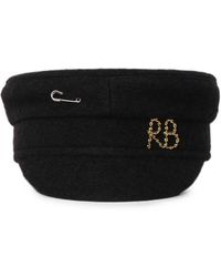 Ruslan Baginskiy - Logo-Plaque Safety-Pin Baker Boy Hat - Lyst