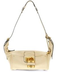 Chloé - Paddington Padlock Calf Leather Shoulder Bag - Lyst