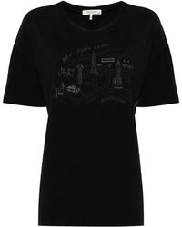 Rag & Bone - Graphic-print Cotton T-shirt - Lyst