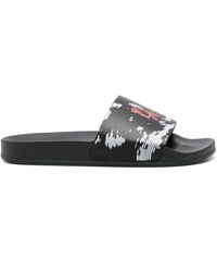44 Label Group - Sandali Slides Con Stampa 44 - Lyst