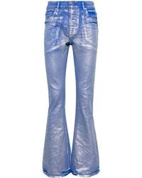 Purple Brand - P004 Mid-rise Flared Jeans - Lyst