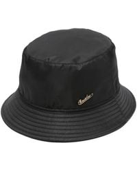 Borsalino - Logo-Plaque Bucket Hat - Lyst
