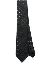 Giorgio Armani - Stropdas Met Stippen - Lyst