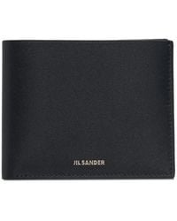 Jil Sander - Soft Calf Leather Bifold Wallet - Lyst