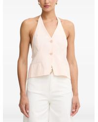 Twinset - Halterneck Waistcoat - Lyst