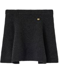 Ganni - Flared Mini-Rok - Lyst