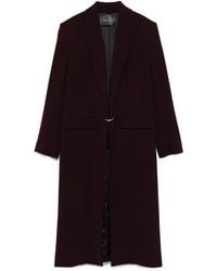 Mugler - Notched-Lapel Wool Coat - Lyst