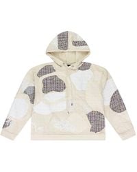 Who Decides War - Tweed Patchwork Hoodie - Lyst
