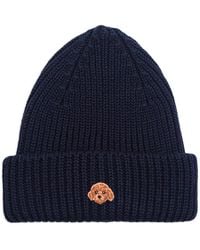 PELO FOUNDATION - Dog-Appliqué Beanie - Lyst