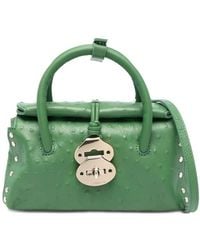 Zanellato - Sac À Main Baby Dotta À Détails De Clous - Lyst