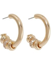 Roxanne Assoulin - The Pavé Slider Creole - Lyst