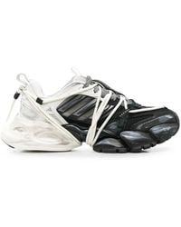 adidas - Panelled Lace-Up Sneakers - Lyst